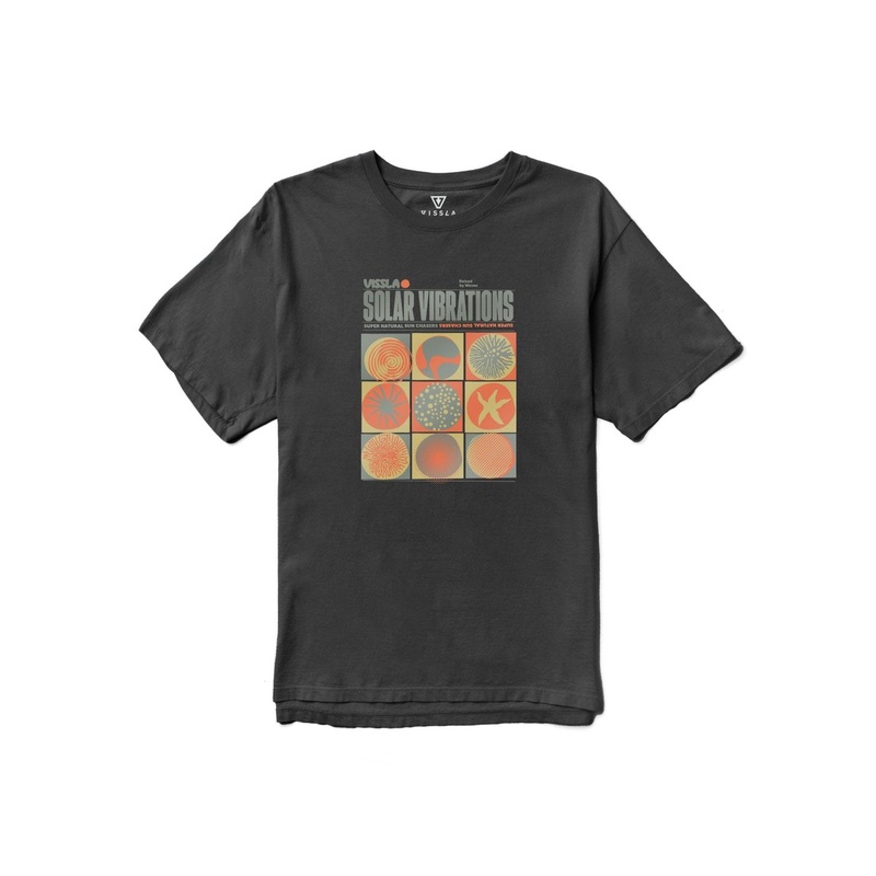 Vissla Solar Vibrations Organic Tee-Phantom