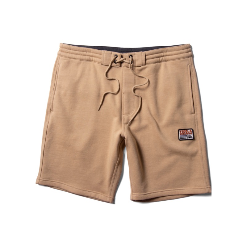 Vissla Solid Sets Eco 18.5″ Sofa Surfer Shorts-Dark Sand