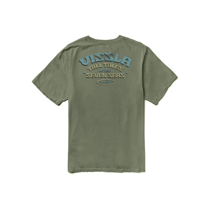 Vissla Tall Tales Organic Tee-Surplus