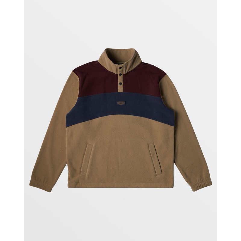 Billabong Boundary Mock Snap Jacket-Dune