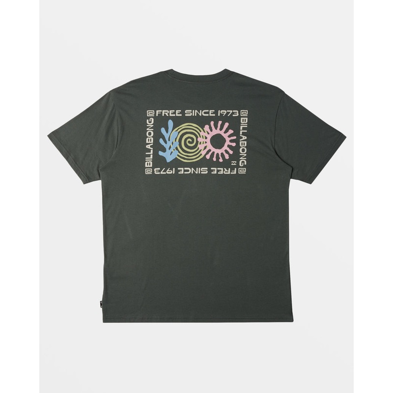 Billabong Troppo Tee-Slate Green