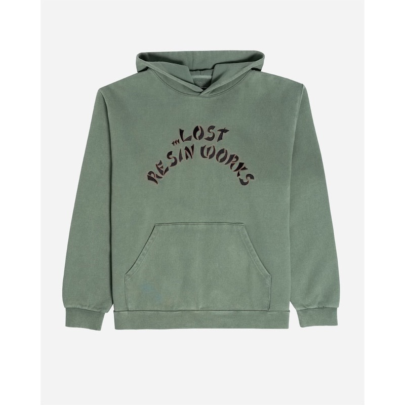 Lost Legacy Heavy Hooded Sweatshirt-Dark Sage