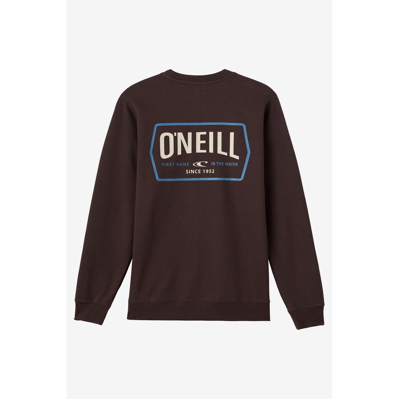O’Neill Fifty Two Crew Sweatshirt-Seal Brown