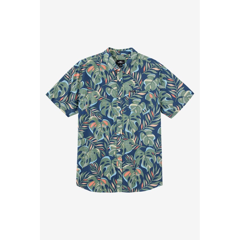 O’Neill Oasis Eco Ss Standard Shirt-Midnight Navy