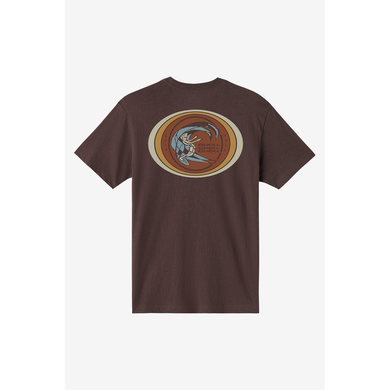 O’Neill Reverbaration Tee-Seal Brown
