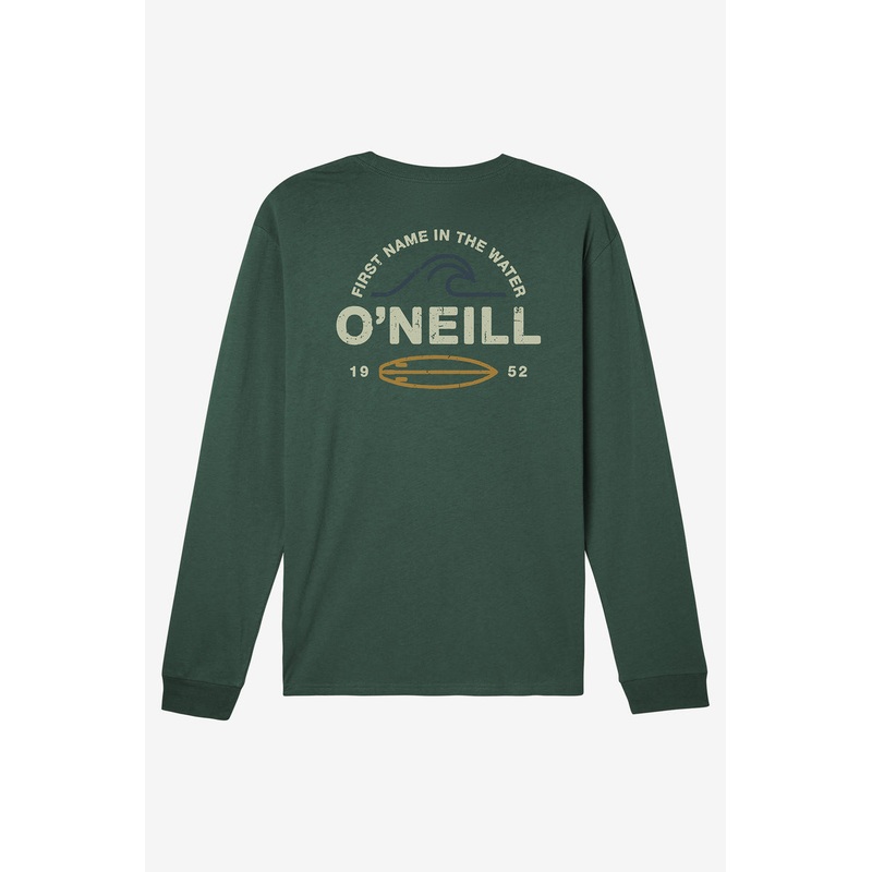 O’Neill Rip Tide Long Sleeve L/S Tee-Dark Olive