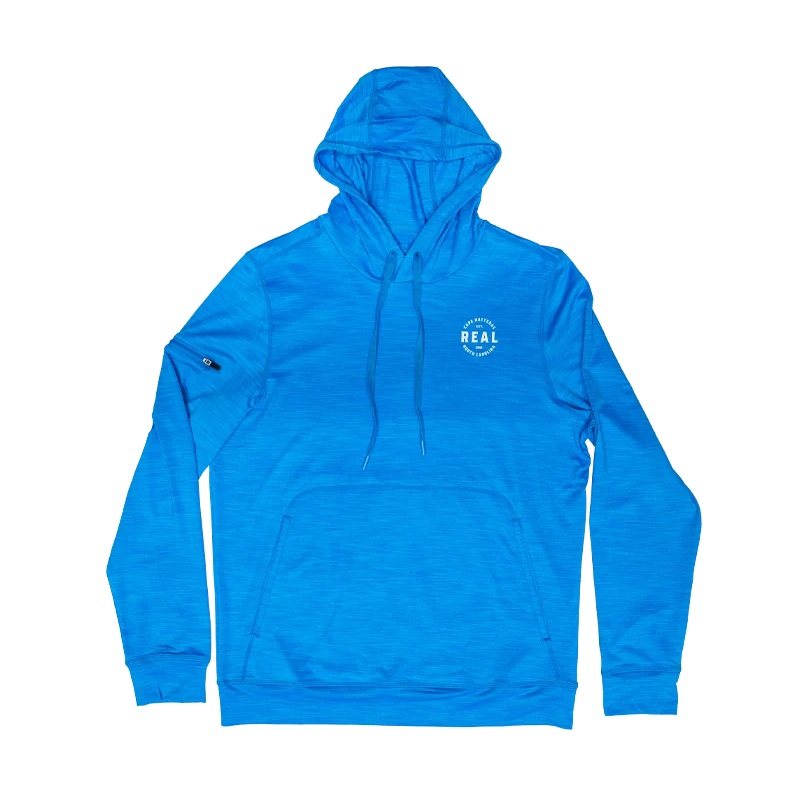 REAL Helm Rashguard-Heather Royal