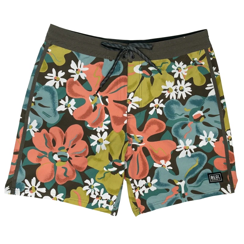 REAL Jabanero Boardshorts-Brown