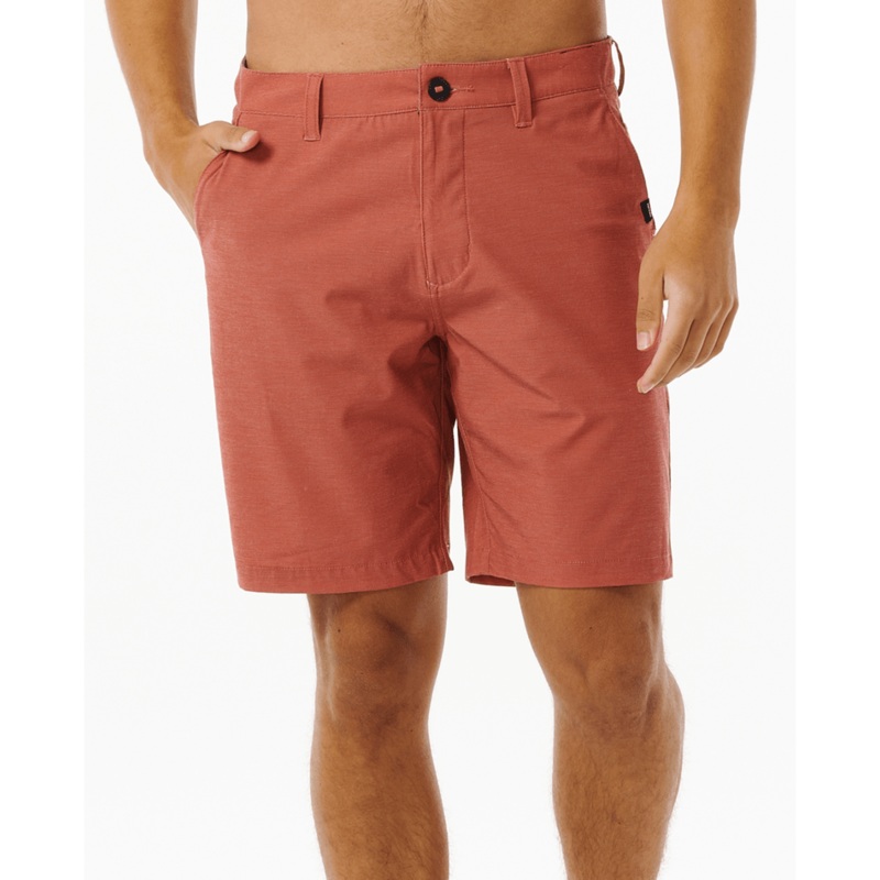 Rip Curl Boardwalk Phase Nineteen Shorts-Terracotta