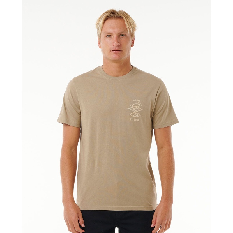 Rip Curl Search Icon Tee-Sand Dune
