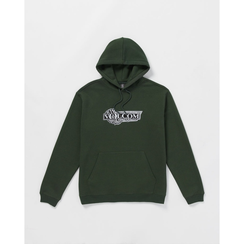 Volcom Volstoned PO Sweatshirt-Dark Forest