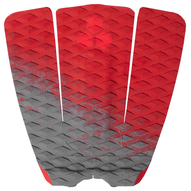 Channel Islands Fader 3 Piece Mega Arch Traction Pad-Fire Castle
