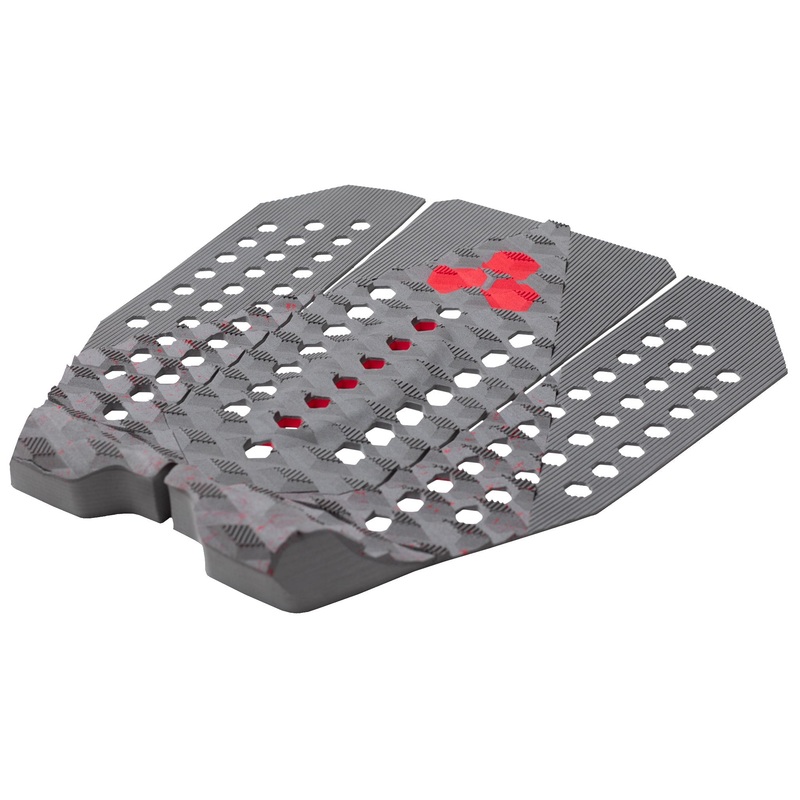 Channel Islands Flux 3 Piece Arch Traction Pad-Fire Castle