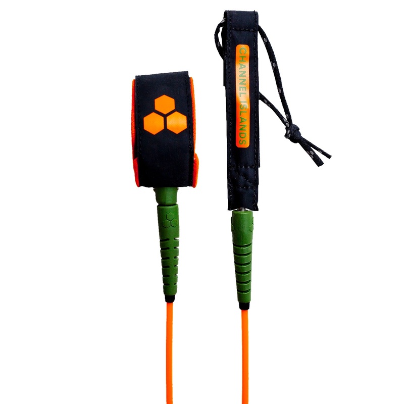 Channel Islands Round Comp Leash-Camo-6′ x 3/16″