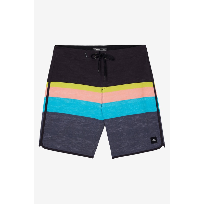 O’Neill Lennox Scallop 19 Boardshorts-Black