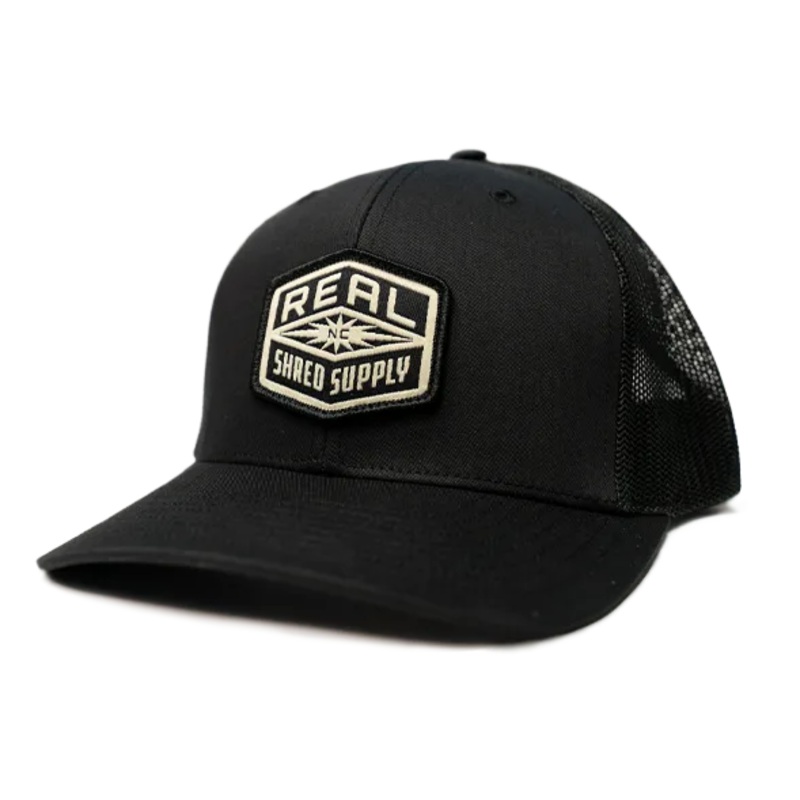 REAL Shred Supply Hat-Black