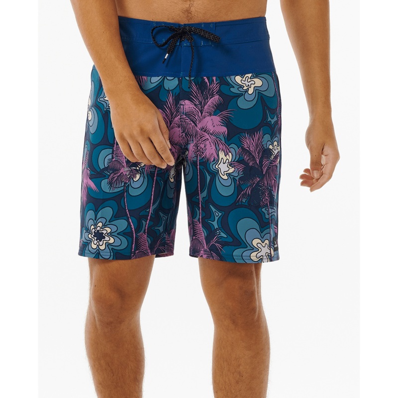 Rip Curl Mirage Mason Barrel Killa Boardshorts-Dusty Purple