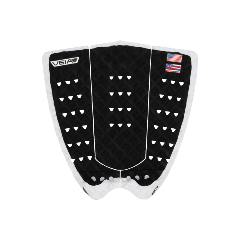 VEIA JJF Round Tail Pro Traction Pad-USA Night/Orbiter White
