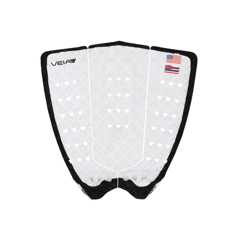 VEIA JJF Round Tail Pro Traction Pad-USA Orbiter White/Night