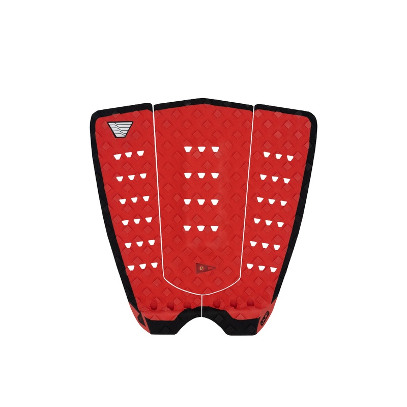 VEIA JJF Squash Tail Grom Traction Pad-Red/Night
