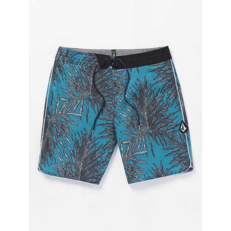 Volcom Beeg Leef Stoney 19 Boardshorts-Tidal Blue