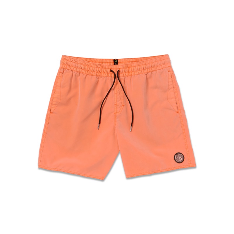 Volcom Center Trunk 17 Boardshorts-Turbo Orange