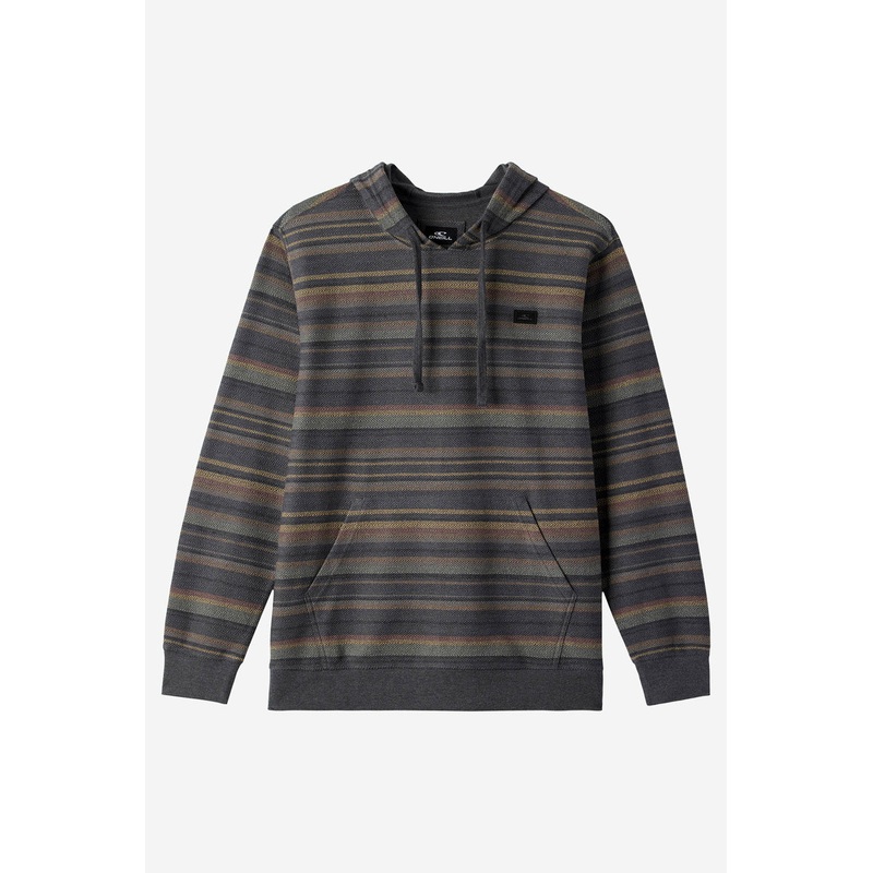 O’Neill Bavaro Stripe Pullover Sweatshirt-Graphite