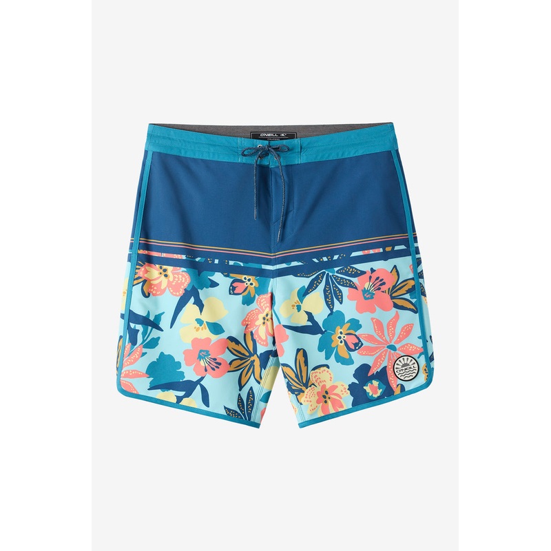 O’Neill Cruzer Scallop 18 Boardshorts-Indigo