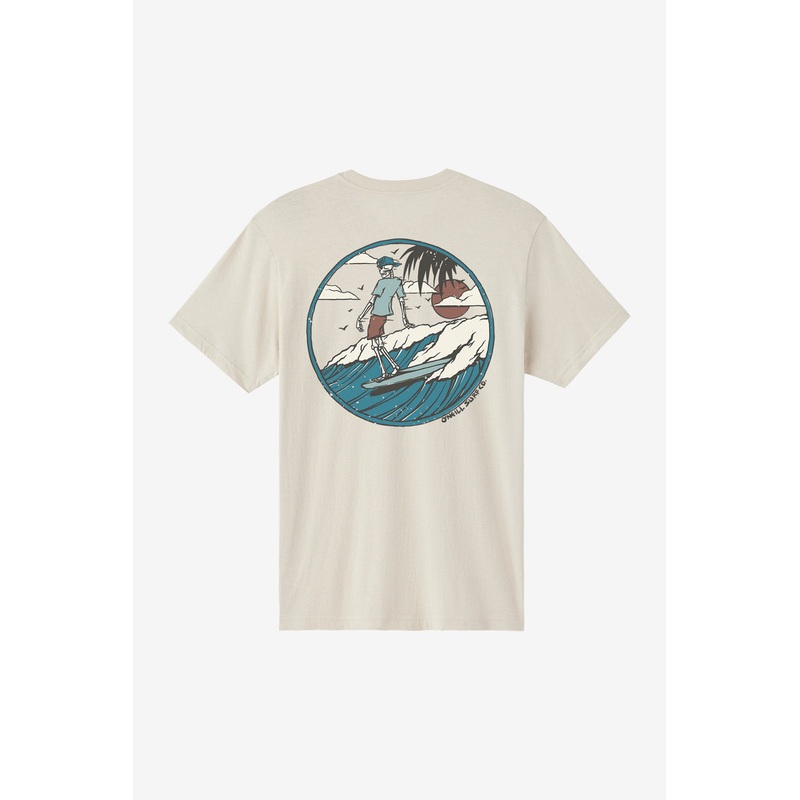 O’Neill Lean And Mean Tee-Lt Khaki