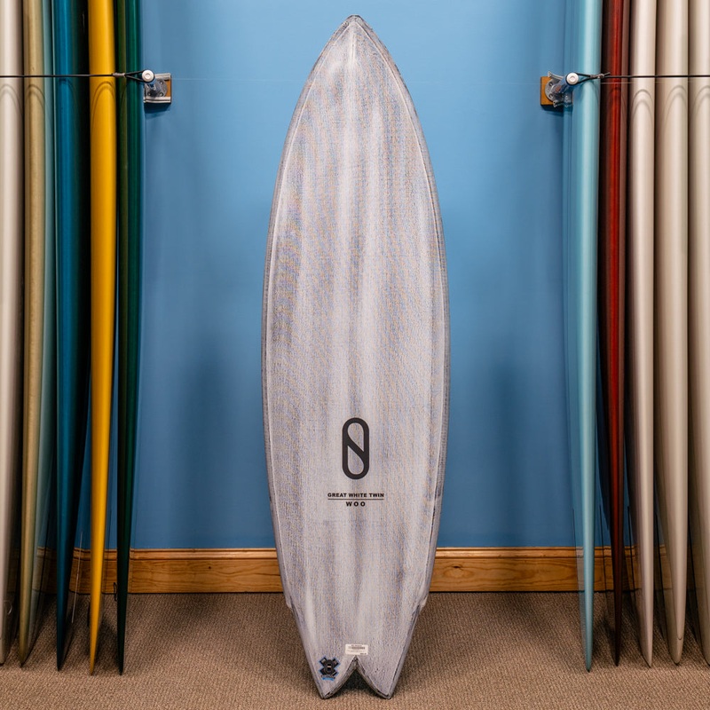 Slater Designs Great White Twin Firewire Volcanic 5’10”