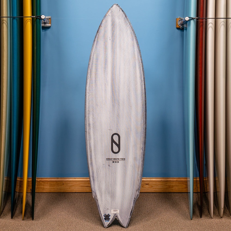 Slater Designs Great White Twin Firewire Volcanic 5’9″