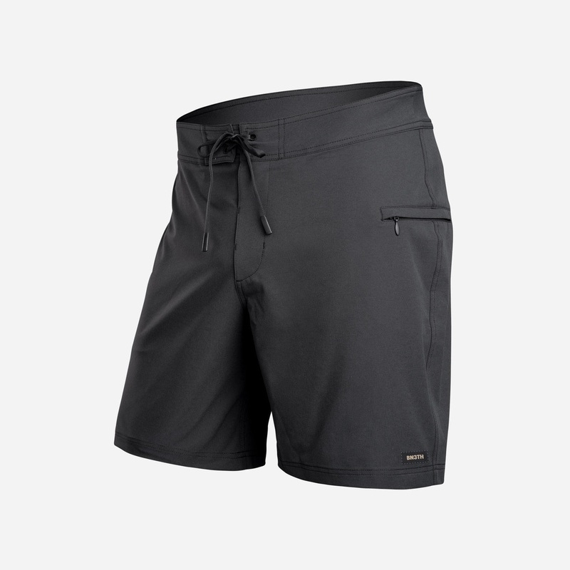 BN3TH Hightide 18in Boardshorts-Black