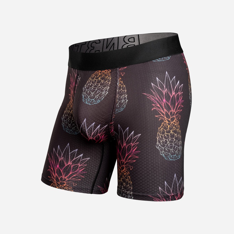 BN3TH Pro Agua X Print Boxer Brief-Oversized Pineapple Fade