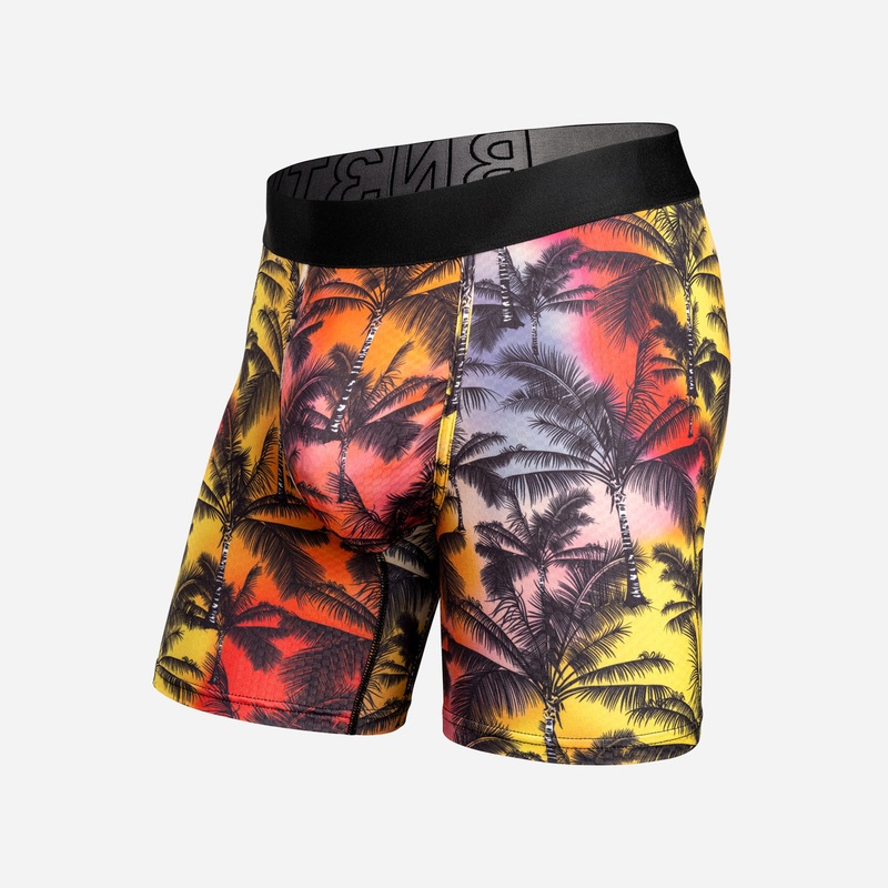 BN3TH Pro Agua X Print Boxer Brief-Oversized Tropical Haze