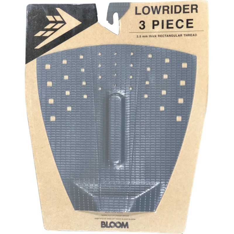 Firewire Lowrider Thin 3 Piech Arch Traction Pad-Charcoal/Black