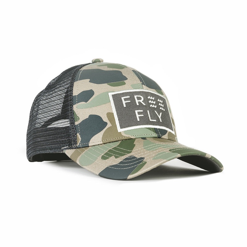 Free Fly Wave Snapback Hat-Camo