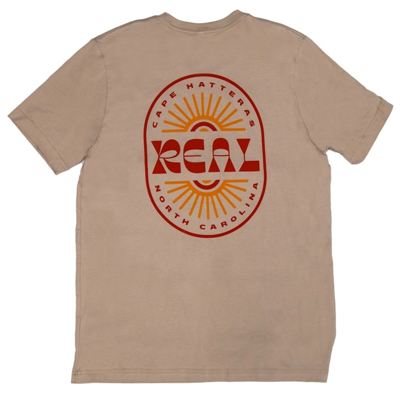 REAL Sun Ray Tee-Tan