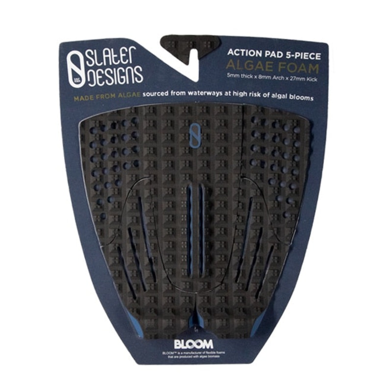 Slater Designs 5 Piece Action Traction Pad-Black/Blue