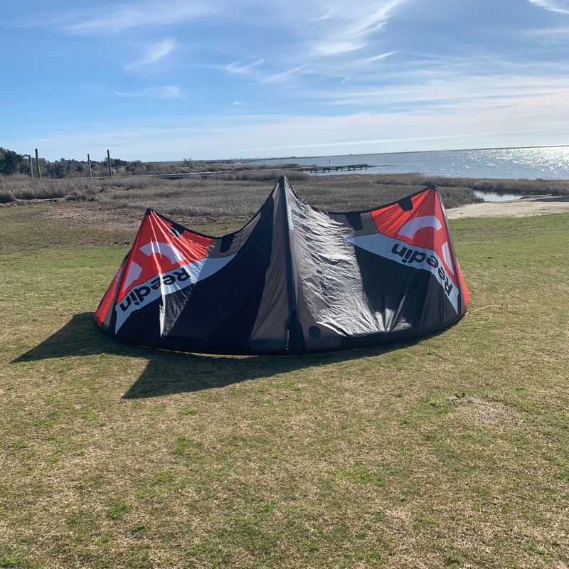 USED Reedin SuperModel V3 Kite-8m-Jet Black