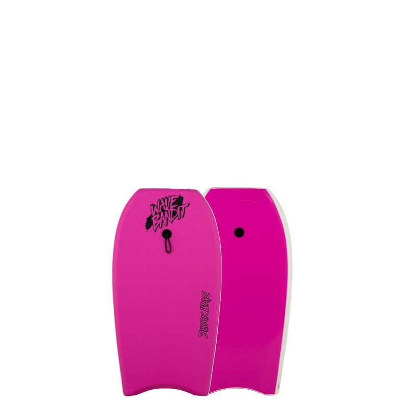 Wave Bandit Shockwave 36″ Bodyboard-Pink
