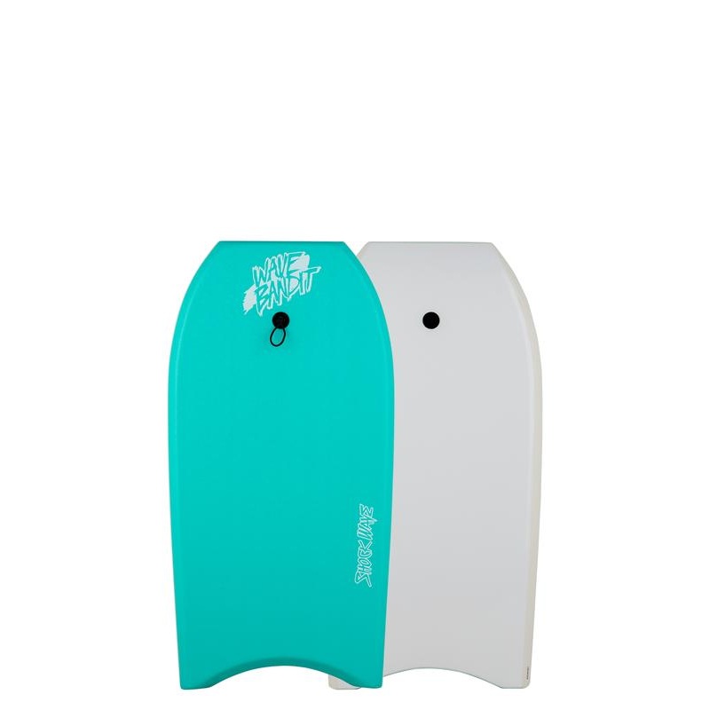 Wave Bandit Shockwave 45″ Bodyboard-Turquoise