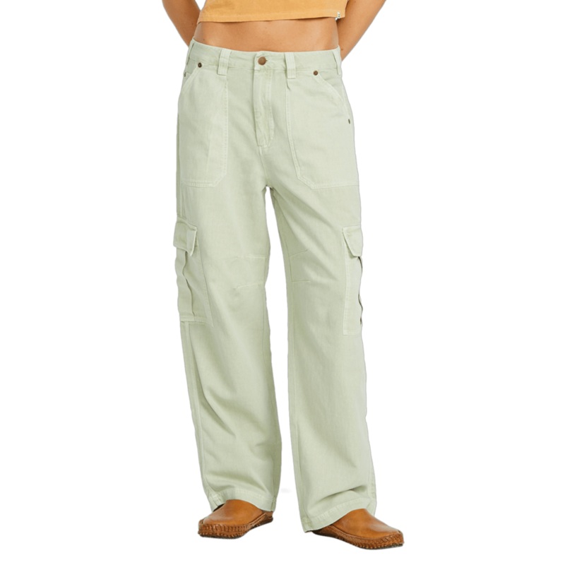 Billabong Walk Along Pants-Pistachio