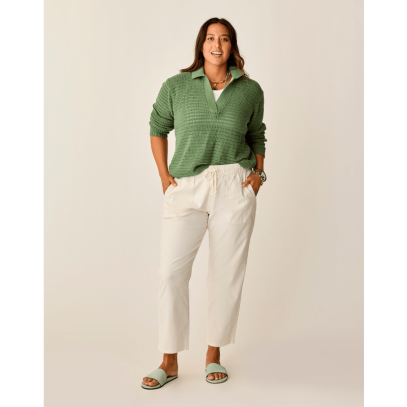 Carve Designs Zoe Twill Pants-Birch