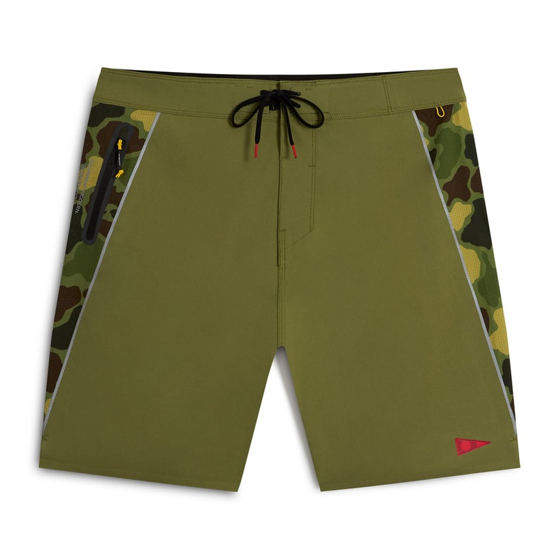 Florence Marine X F1 Zero Airtex Boardshorts-Tropic Green