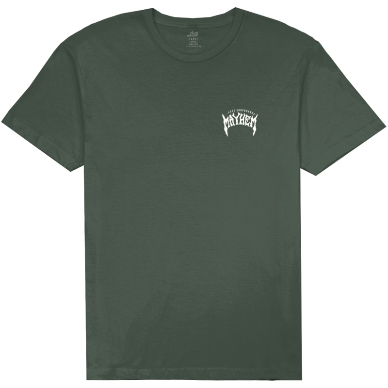 Lost Mayhem Designs Tee-Pine Green