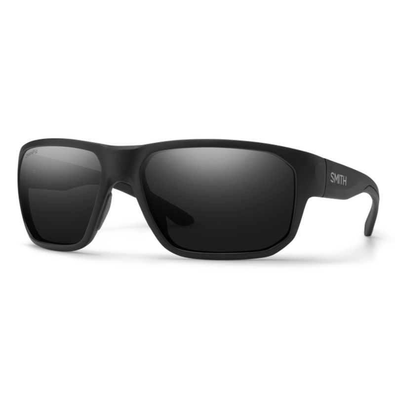 Smith Arvo Sunglasses-Matte Black/ChromaPop Polar Black