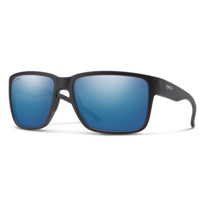 Smith Emerge Sunglasses-Mt Blk/CP PC Blu Mir Plr