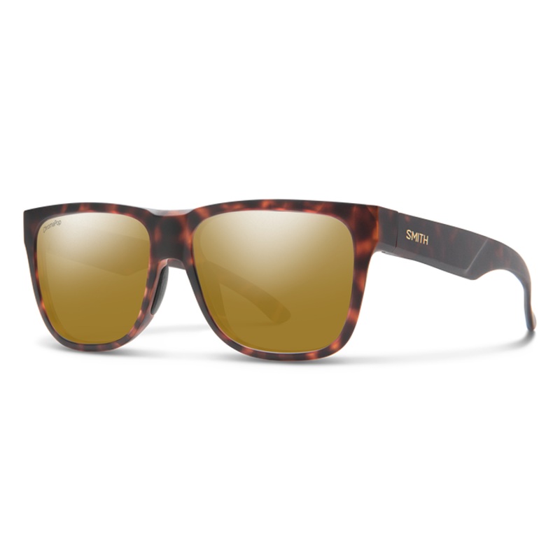 Smith Lowdown 2 Sunglasses-Matte Tortoise/ChromaPop Polar Brown