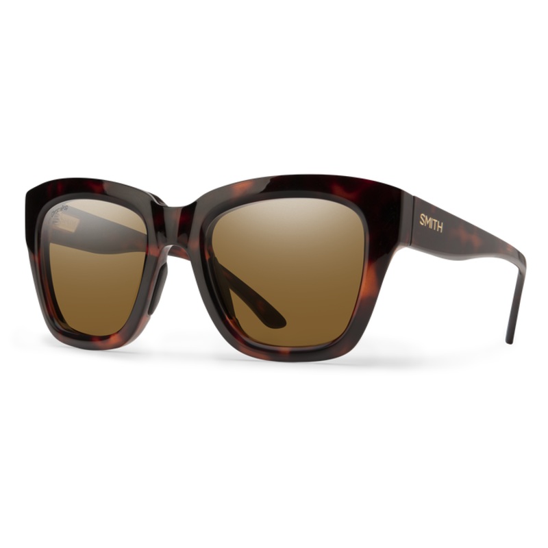 Smith Sway Sunglasses-Tort/Chromapop Brown Polar