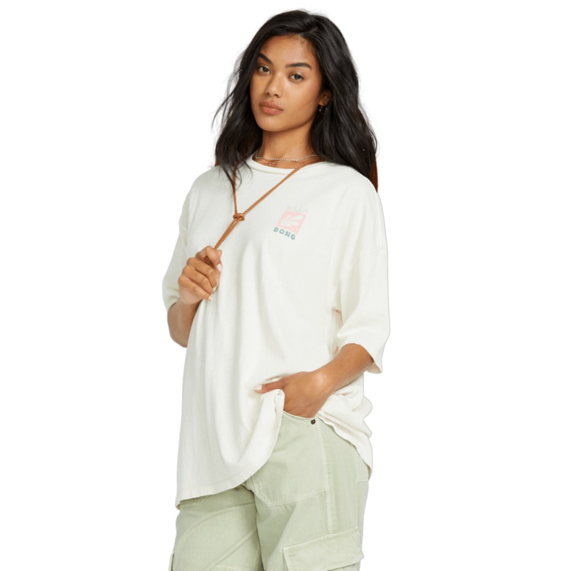 Billabong Brand New Day Tee-Whitecap